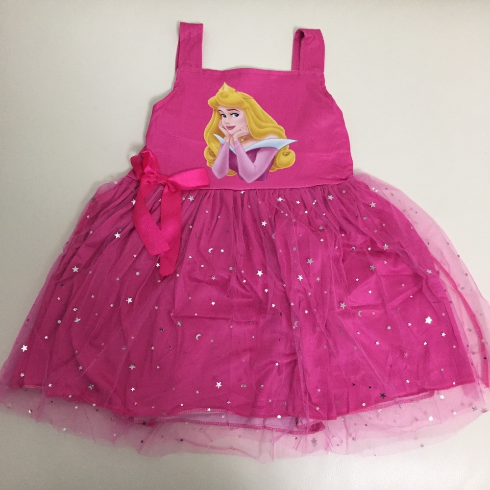 Aurora princess sleeping beauty sparkly dress - Picture 2 of 7